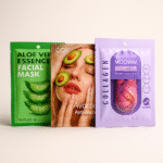 Trio de mascarillas faciales Aloe Vera-Aguacate-Colágeno