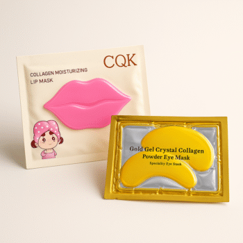 Set de mascarilla para labios y contorno de ojos