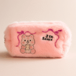 cosmetiquera estuchera de peluche